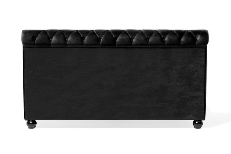 Parivuode Avallon 140x200 cm - Musta - Huonekalut - Sänky - Sänkykehikot & sängynrungot