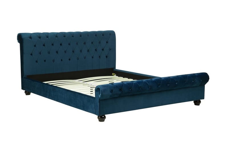 Parivuode Avallon 160x200 cm - Sininen - Huonekalut - Sänky - Sänkykehikot & sängynrungot