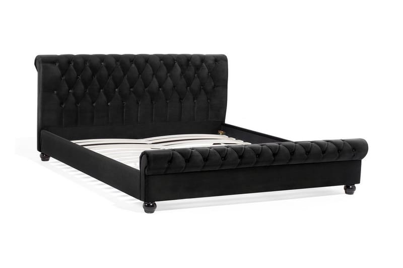 Parivuode Avallon 180x200 cm - Musta - Huonekalut - Sänky - Sänkykehikot & sängynrungot