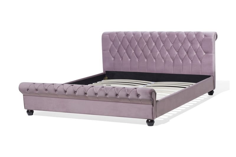 Parivuode Avallon 180x200 cm - Vaaleanpunainen - Huonekalut - Sänky - Sänkykehikot & sängynrungot