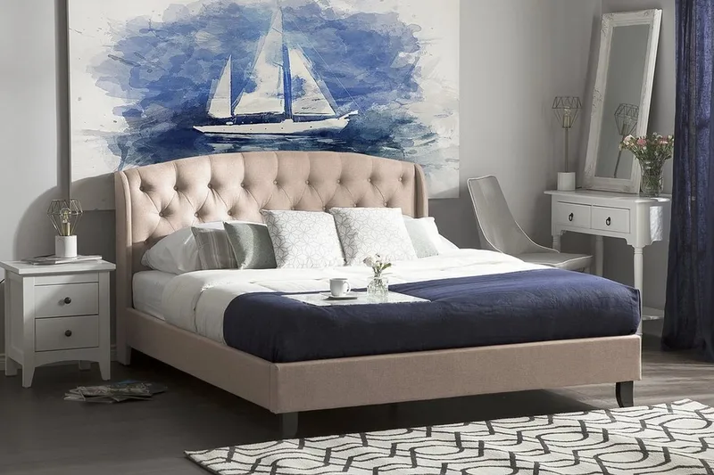 Parivuode Bordeaux 140x200 cm, Beige