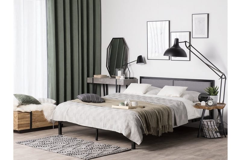 Parivuode Clamart 180x200 cm - Musta - Huonekalut - Sänky - Sänkykehikot & sängynrungot