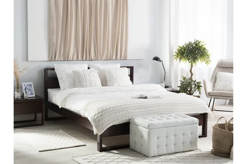 Parivuode Giulia 140x200 cm - Puu/Luonnonväri - Huonekalut - Sänky - Sänkykehikot & sängynrungot