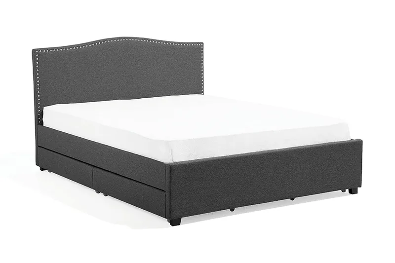 Parivuode Montpellier 160x200 cm, Harmaa