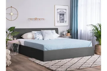 Parivuode Orbey 180x200 cm - Harmaa - Huonekalut - Sänky - Sänkykehikot & sängynrungot