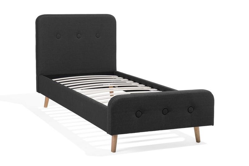 Parivuode Rennes 90x200 cm - Harmaa - Huonekalut - Sänky - Sänkykehikot & sängynrungot