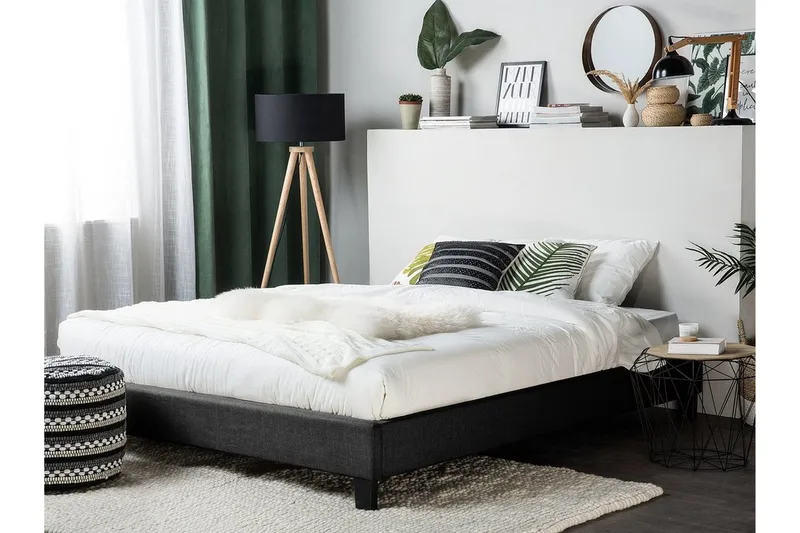 Parivuode Roanne 180x200 cm, Harmaa