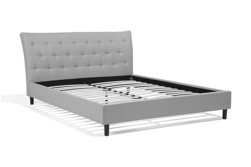 Parivuode Saverne 140x200 cm - Harmaa - Huonekalut - Sänky - Sänkykehikot & sängynrungot