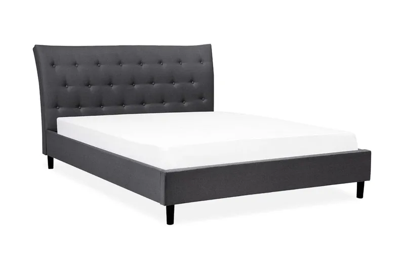 Parivuode Saverne 160x200 cm, Harmaa