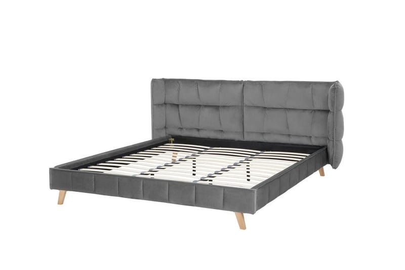 Parivuode Senlis 180x200 cm - Harmaa - Huonekalut - Sänky - Sänkykehikot & sängynrungot