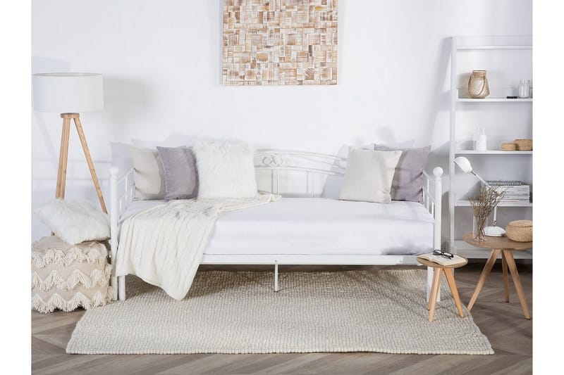 Parivuode Tulle 90-180x200 cm - Valkoinen - Huonekalut - Sänky - Sänkykehikot & sängynrungot