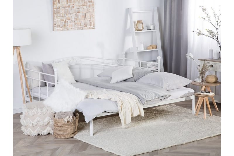 Parivuode Tulle 90-180x200 cm - Valkoinen - Huonekalut - Sänky - Sänkykehikot & sängynrungot