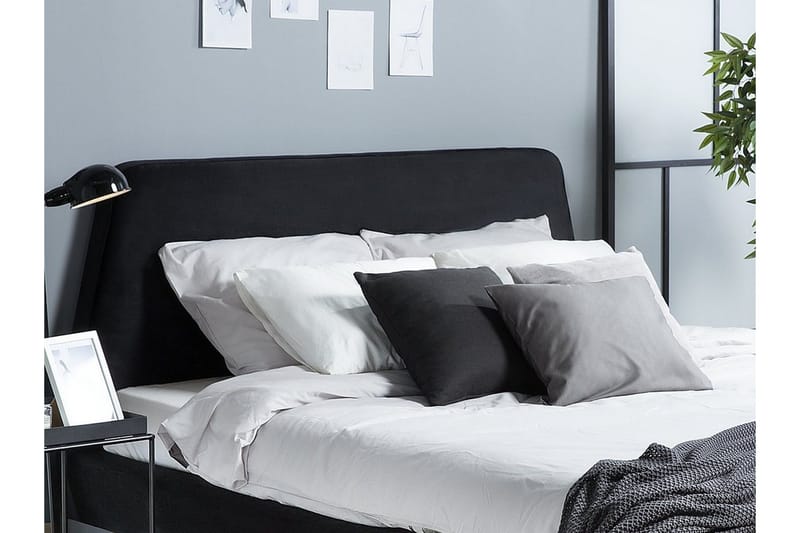 Parivuode Vienne 180x200 cm - Musta - Huonekalut - Sänky - Sänkykehikot & sängynrungot