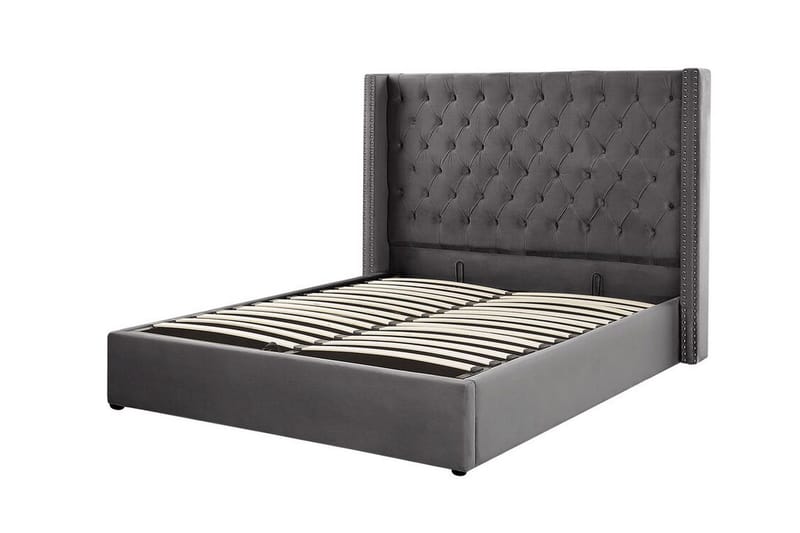 Parivuode Vikens 160x200 cm - Harmaa - Huonekalut - Sänky - Sänkykehikot & sängynrungot