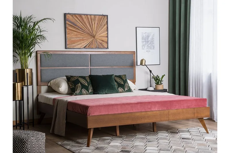 Parivuode Poissy 180x200 cm - Puu/Luonnonväri - Huonekalut - Sänky - Sänkykehikot & sängynrungot