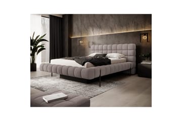 Sängram & Sängstomme Eltap Grå 140x200 DEL - Huonekalut - Sänky - Sänkykehikot & sängynrungot