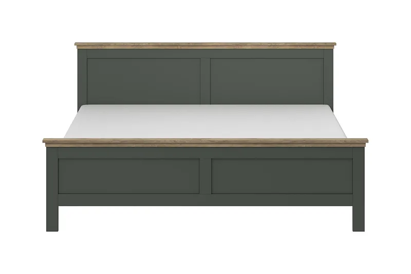 Sängynrunko 180x200 cm - Vihreä/Luonnonväri - Huonekalut - Sänky - Sänkykehikot & sängynrungot