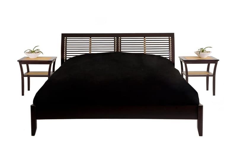 Sängynrunko Adelheid 180 cm Wenge - Ruskea - Huonekalut - Sänky - Sänkykehikot & sängynrungot