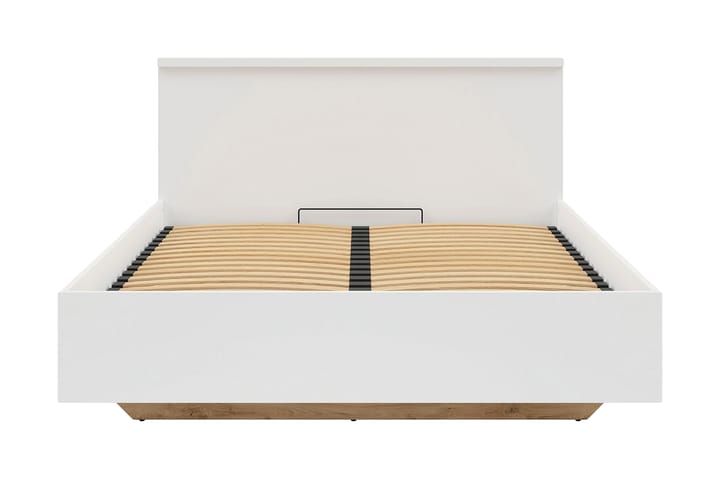Sängynrunko Andrepo 160x200 cm - Valkoinen - Sänkykehikot & sängynrungot