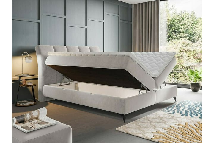Sängynrunko Aviemore 160x200 cm - Tummansininen - Sänkykehikot & sängynrungot