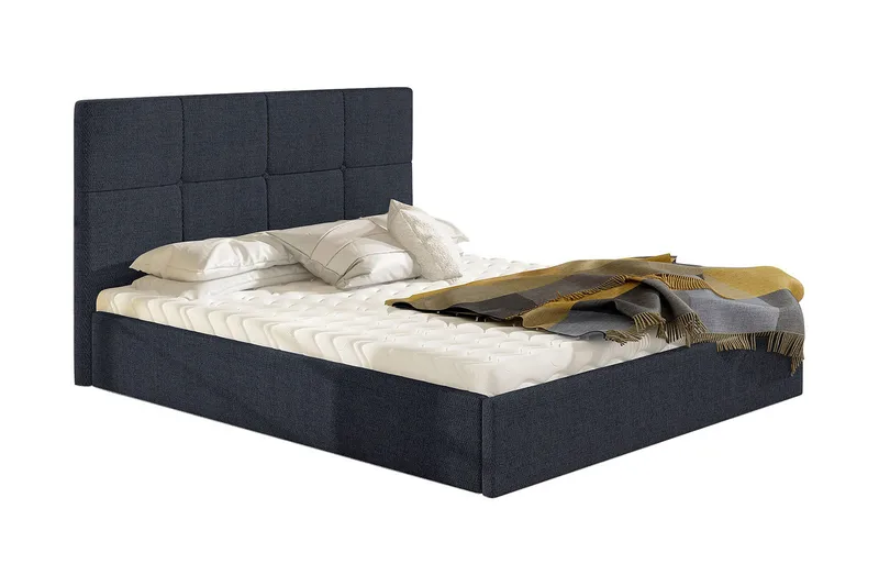 Sängynrunko Bacher 180x200 cm, Harmaa