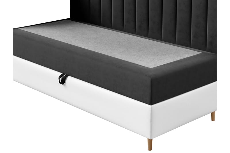 Sängynrunko Boisdale 100x200 cm - Beige/Valkoinen - Huonekalut - Sänky - Sänkykehikot & sängynrungot