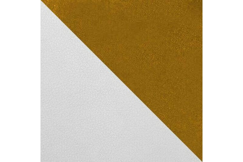 Sängynrunko Boisdale 100x200 cm - Gul/Vit - Huonekalut - Sänky - Sänkykehikot & sängynrungot