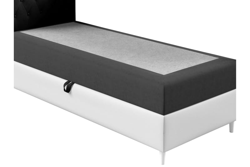 Sängynrunko Boisdale 100x200 cm - Ruskea/Valkoinen - Huonekalut - Sänky - Sänkykehikot & sängynrungot