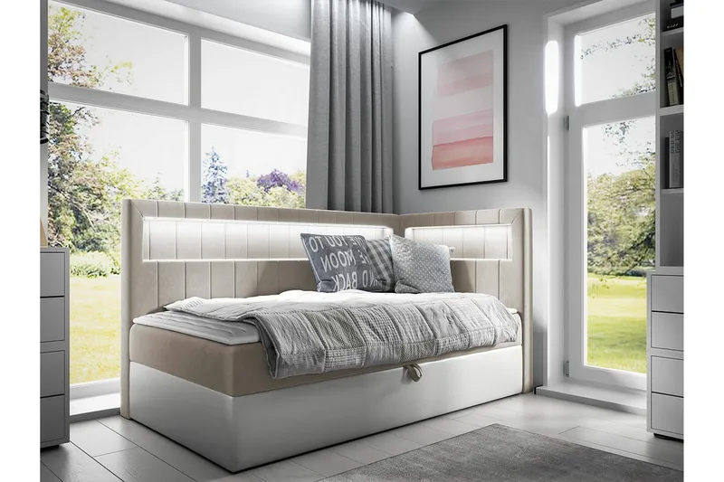 Sängynrunko Boisdale 100x200 cm - Huonekalut - Sänky - Sänkykehikot & sängynrungot