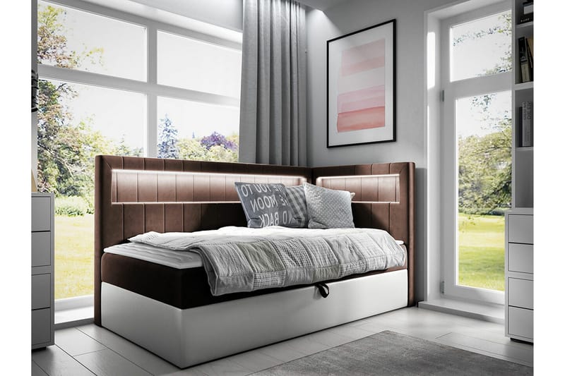 Sängynrunko Boisdale 100x200 cm - Huonekalut - Sänky - Sänkykehikot & sängynrungot