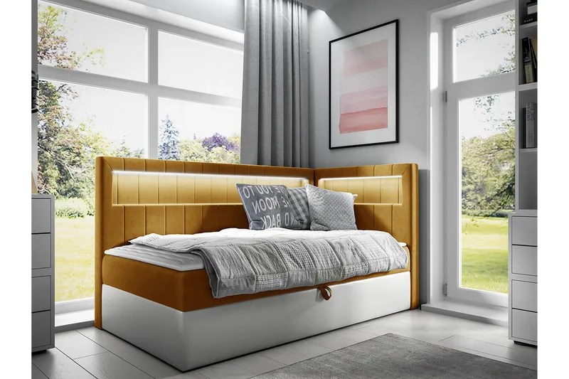 Sängynrunko Boisdale 100x200 cm - Huonekalut - Sänky - Sänkykehikot & sängynrungot