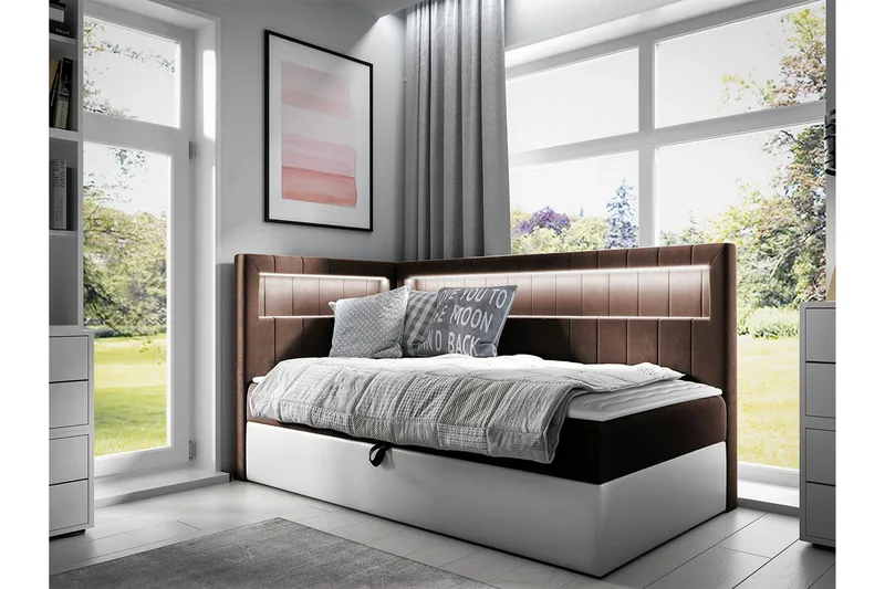 Sängynrunko Boisdale 100x200 cm - Huonekalut - Sänky - Sänkykehikot & sängynrungot