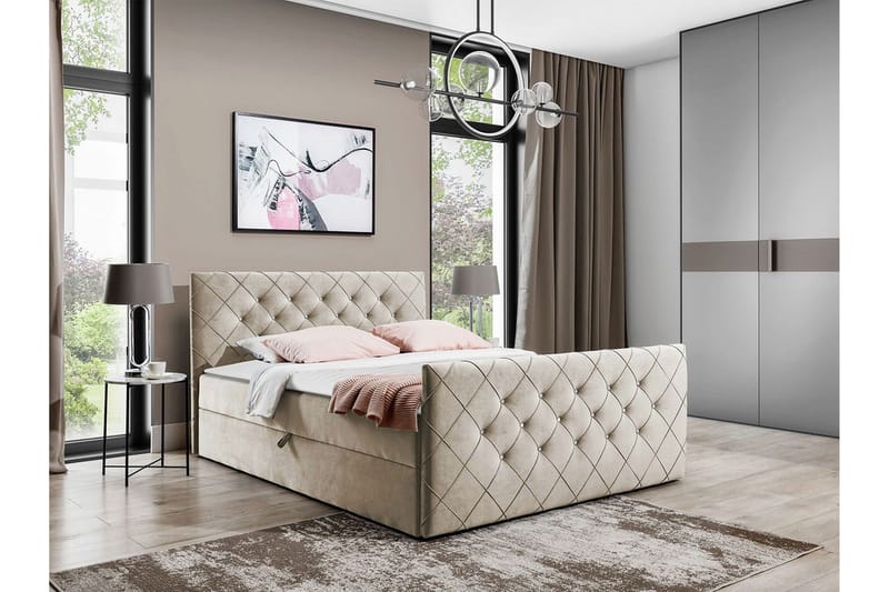 Sängynrunko Boisdale 120x200 cm - Huonekalut - Sänky - Sänkykehikot & sängynrungot