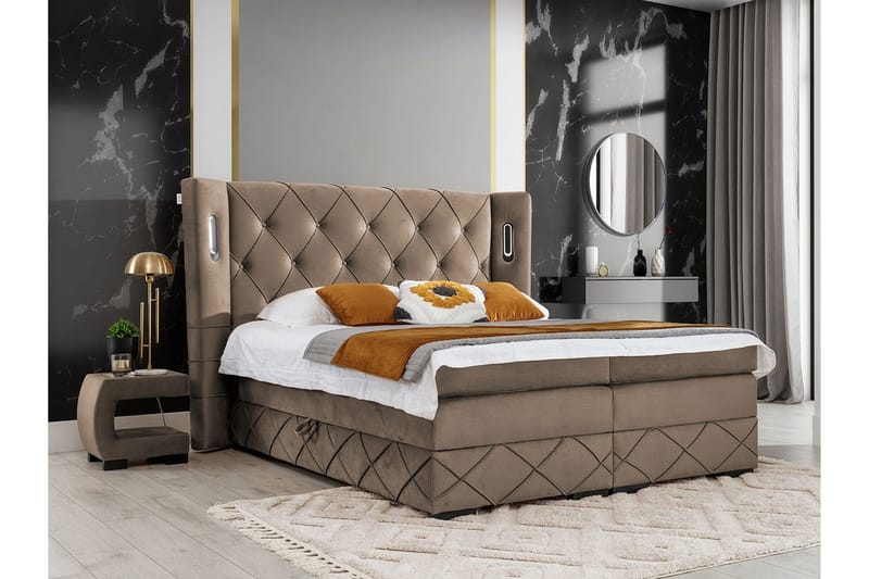 Sängynrunko Boisdale 140x200 cm - Huonekalut - Sänky - Sänkykehikot & sängynrungot