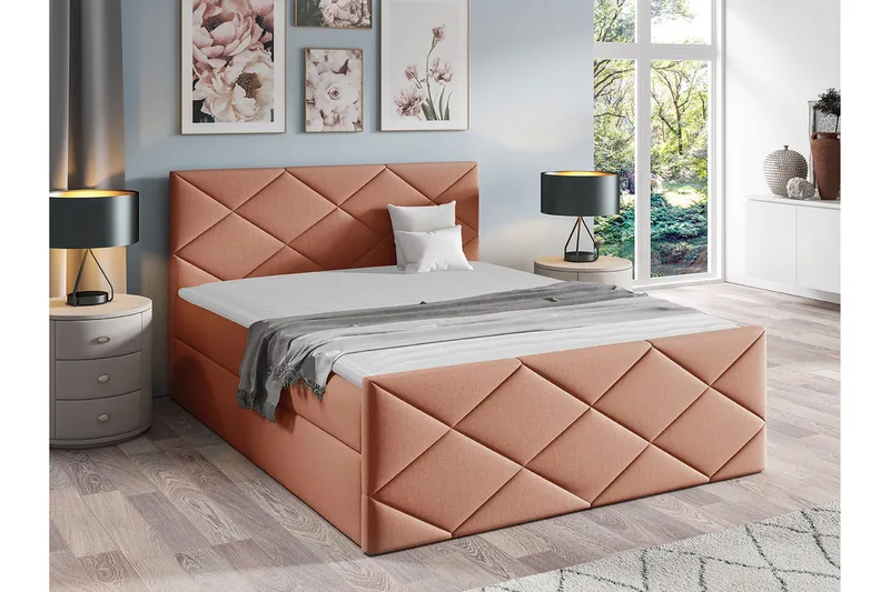 Sängynrunko Boisdale 140x200 cm - Huonekalut - Sänky - Sänkykehikot & sängynrungot