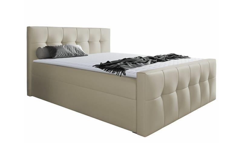 Sängynrunko Boisdale 160x200 cm - Beige - Huonekalut - Sänky - Sänkykehikot & sängynrungot