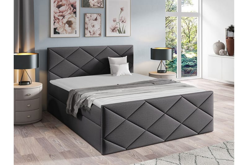 Sängynrunko Boisdale 160x200 cm - Huonekalut - Sänky - Sänkykehikot & sängynrungot