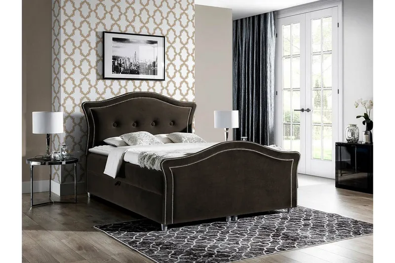 Sängynrunko Boisdale 160x200 cm - Huonekalut - Sänky - Sänkykehikot & sängynrungot