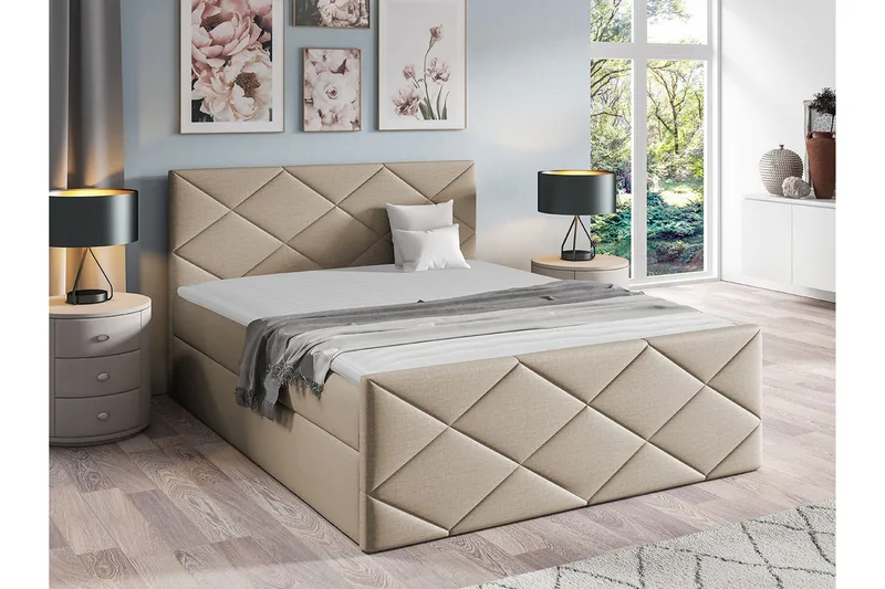 Sängynrunko Boisdale 160x200 cm - Huonekalut - Sänky - Sänkykehikot & sängynrungot