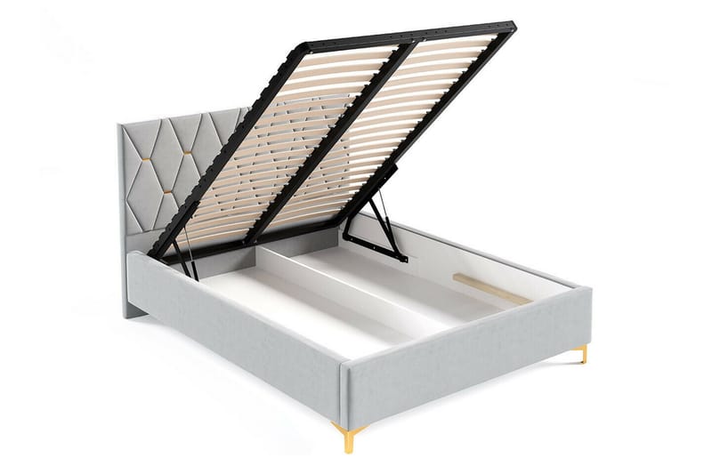 Sängynrunko Boisdale 160x200 cm - Huonekalut - Sänky - Sänkykehikot & sängynrungot