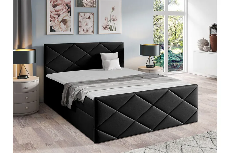 Sängynrunko Boisdale 160x200 cm - Huonekalut - Sänky - Sänkykehikot & sängynrungot