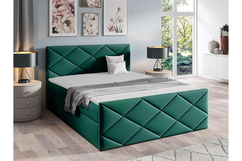 Sängynrunko Boisdale 160x200 cm - Huonekalut - Sänky - Sänkykehikot & sängynrungot