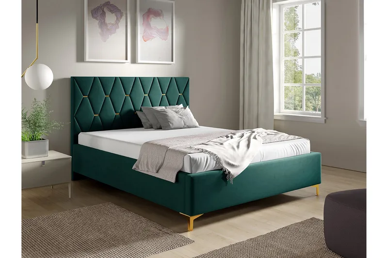 Sängynrunko Boisdale 160x200 cm - Huonekalut - Sänky - Sänkykehikot & sängynrungot