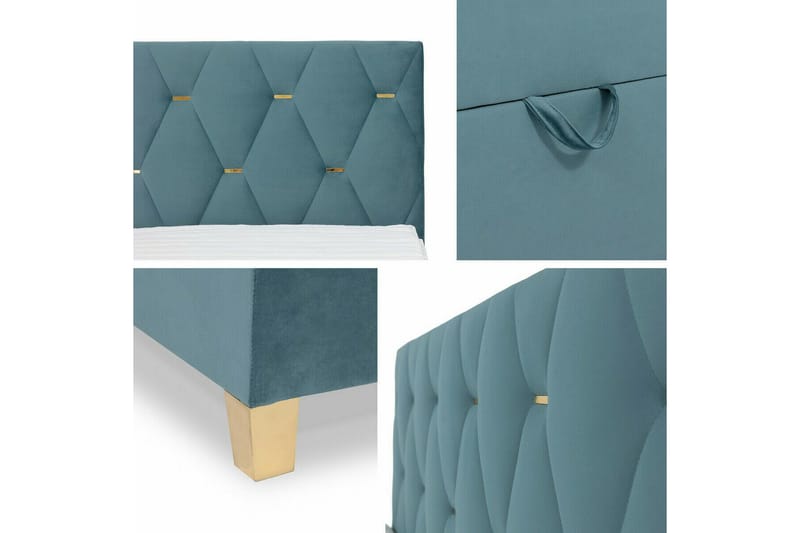 Sängynrunko Boisdale 160x200 cm - Huonekalut - Sänky - Sänkykehikot & sängynrungot