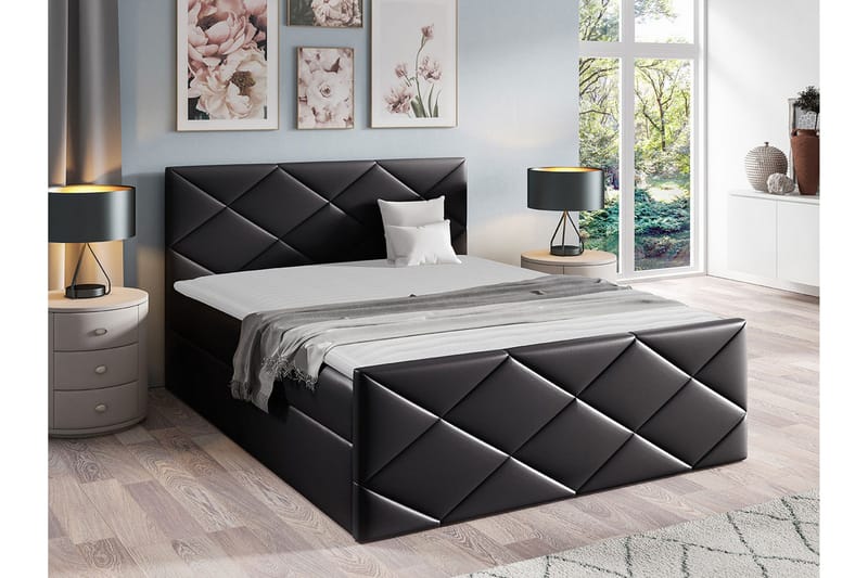 Sängynrunko Boisdale 160x200 cm - Huonekalut - Sänky - Sänkykehikot & sängynrungot