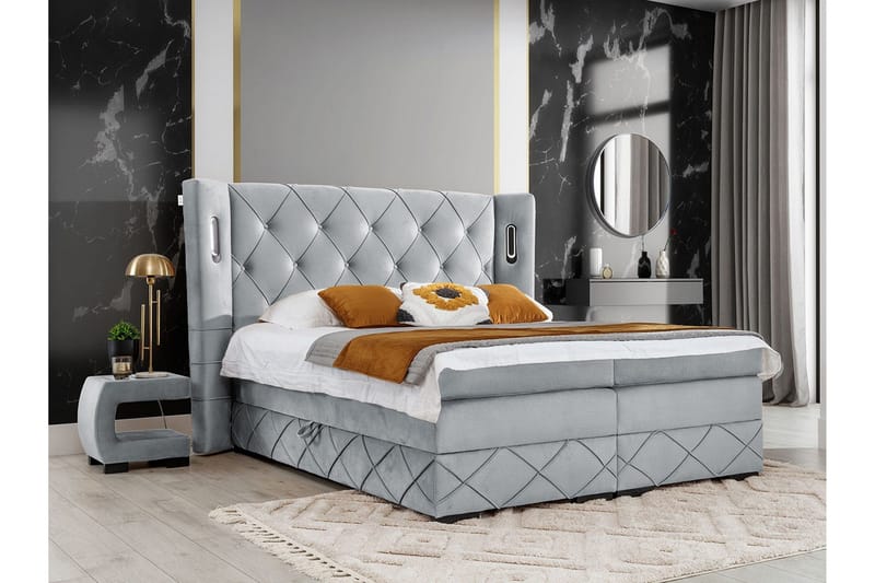 Sängynrunko Boisdale 160x200 cm - Huonekalut - Sänky - Sänkykehikot & sängynrungot