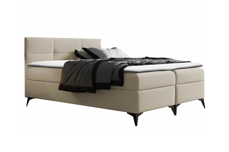 Sängynrunko Boisdale 180x200 cm - Beige - Huonekalut - Sänky - Sänkykehikot & sängynrungot