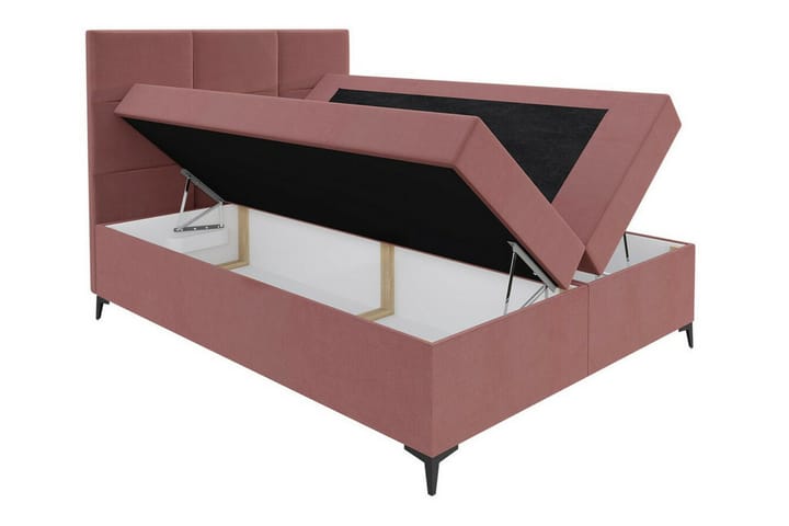 Sängynrunko Boisdale 180x200 cm - Tummanpunainen - Sänkykehikot & sängynrungot