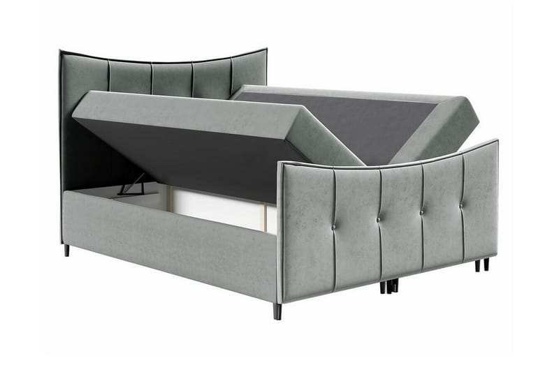 Sängynrunko Boisdale 180x200 cm - Tummanpunainen - Huonekalut - Sänky - Sänkykehikot & sängynrungot