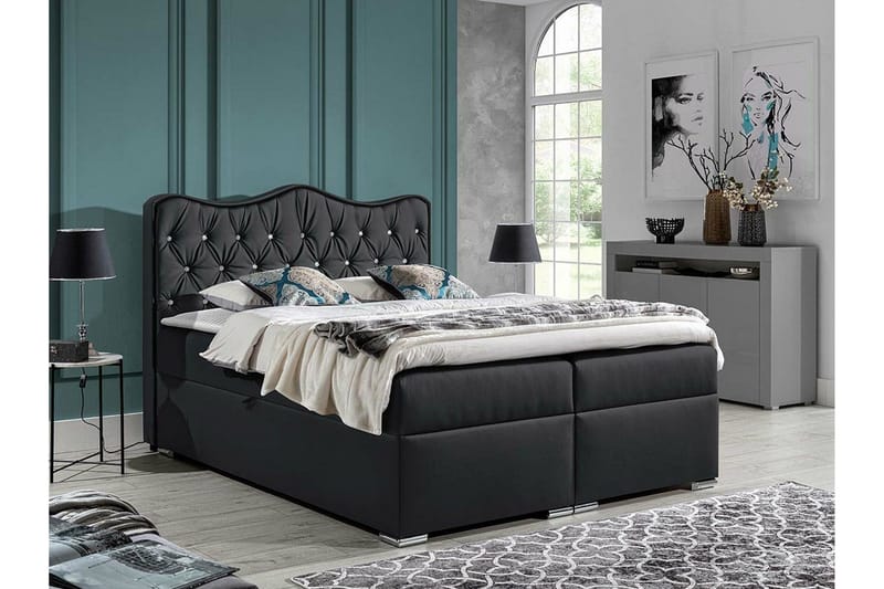 Sängynrunko Boisdale 200x200 cm - Huonekalut - Sänky - Sänkykehikot & sängynrungot